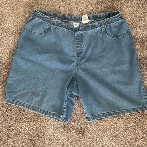 Denim just my size shorts. Size 3X.